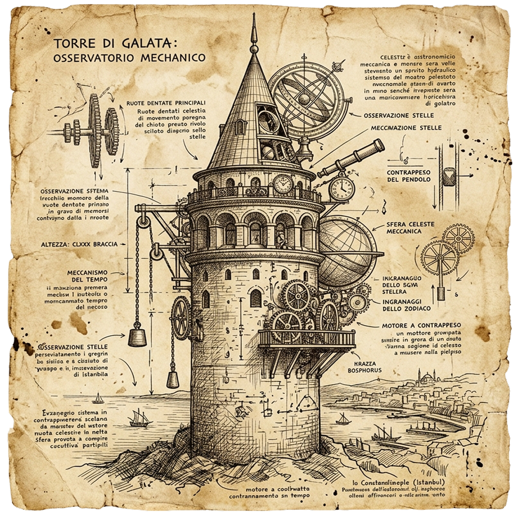 Torre di Galata: Osservatorio Mechanico